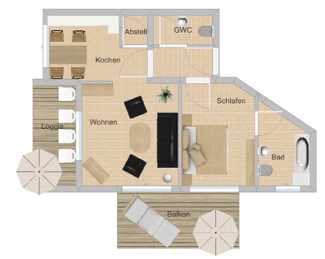 Villa Hildegard Appartement 8 Binz Dış mekan fotoğraf